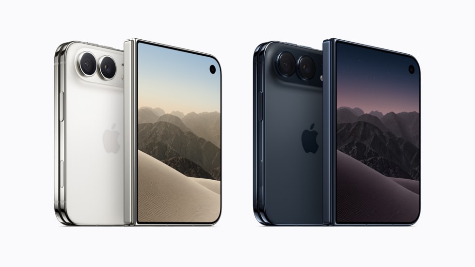 iPhone Duo بلونيه الرسميين — صورة Apple