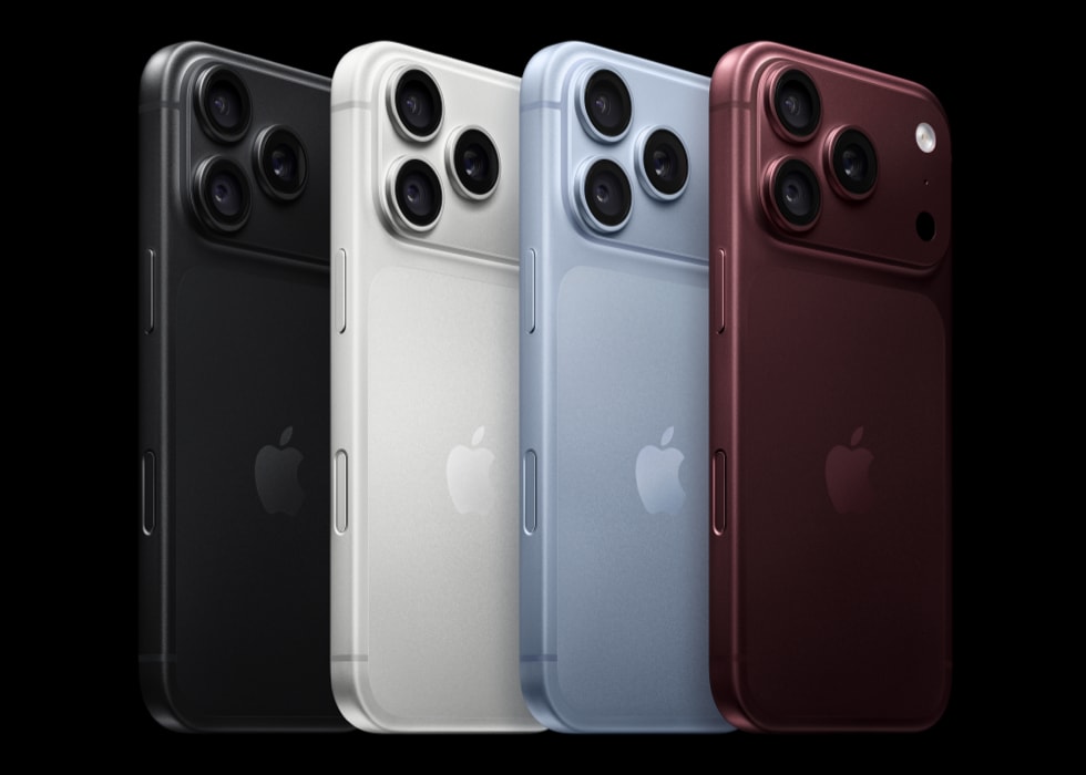 ألوان iPhone 18 Pro — صورة Apple الرسمية